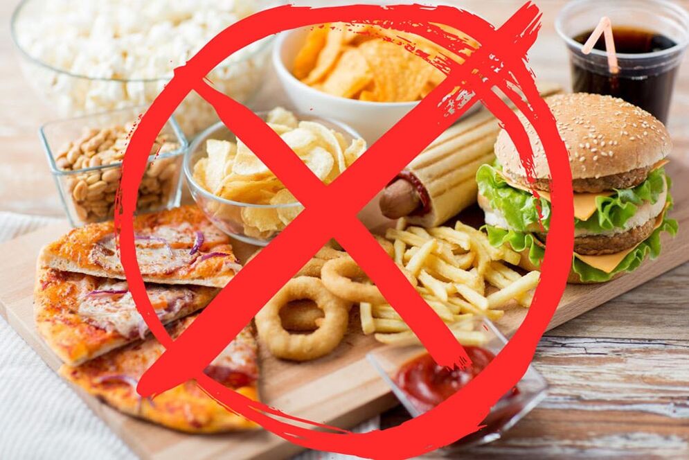 หลีกเลี่ยงอาหารที่เป็นอันตรายสำหรับโรคกระเพาะ